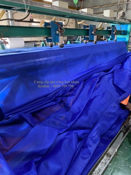 Bạt xanh cam - Xưởng Gia Công Bạt Nhựa - Công Ty TNHH Mái Hiên Thông Minh